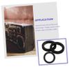OSALADI 3pcs Cassette Tape Recorder Rubber Drive Belts for Maintenance Compatible Cassette Recorders Smooth Easy to Install view 4