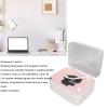 Portable CD Player with Bluetooth, Retro CD Player for Home, HiFi Sound Speaker Supports AUX USB CD Music Player with Remote Control, Dust Cover view 4