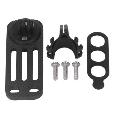 Gavigain Bike Computer Mount 3K Carbon Fiber Extension Bike Out Front Computer Mount for Bike Accessories