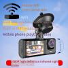 Dash Cam Front and Rear 3 Channel Comprehensive Recording for Interior, and Rear Inside Best Rechargeable Full HD Recording Wireless Connectivity Parking Monitoring Mini Design view 2