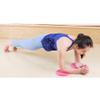 Baluue 2pcs Tpe Yoga Support Pad for Knees Elbows Wrists and Shoulders Thick Round Cushion for Pain Relief Workouts and Travel Pink view 2
