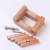 DIY Stamp Wood Working Tool Mini Flat Pliers Vise Clamp Table Bench Vice Seal Hand Tools for Woodworking Carving Engraving (Color : L 12x8.5x5.5cm) view 3