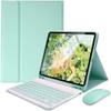 kaidisen Keyboard Case Mouse for Fire HD 10 / Fire HD 10 Plus 2023/2021 Release 13th/11th Generation Keyboard Case Detachable Bluetooth Candy Color KeyboardMint Green view 1