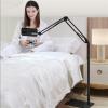 JacCos Long Arm Tablet Stand Phone Holder Adjustable Metal Tablet Holder,Lazy Tablet Floor Stand Holder,Foldable Phone Bracket with 360 Rotating Adjustable Floor Holder (Color : Black) (Black) view 2