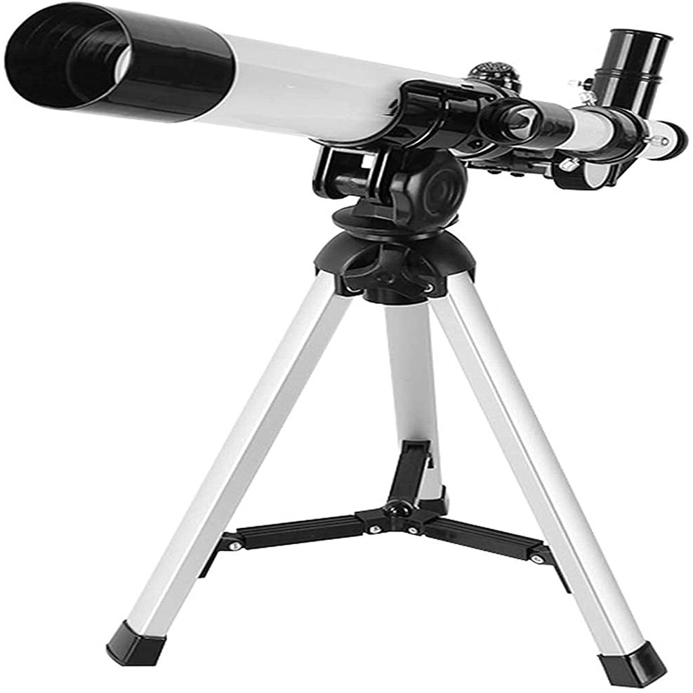 Telescopes for Kids Adults Beginners 40mm Astronomy Refractor Telescope with Adjustable Tripod,Professional Durable