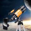 Telescope Gift Kids telescopes for Adults Astronomy,233X Magnification Refractor Telescopes,Waterproof,with Tripod Phone Adapter view 1