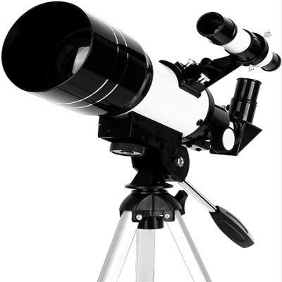 Astronomical Telescope,Adults 70mm Astronomical Refractor Hd Telescopes Monocular,with Tripod,with Phone Mount Starfinder and 90Zenith Mirror