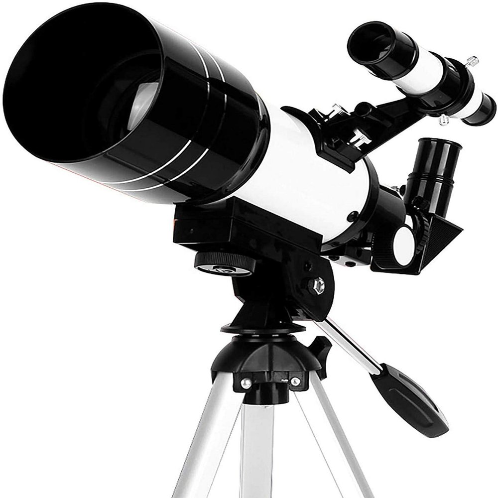 Astronomical Telescope,Adults 70mm Astronomical Refractor Hd Telescopes Monocular,with Tripod,with Phone Mount Starfinder and 90Zenith Mirror