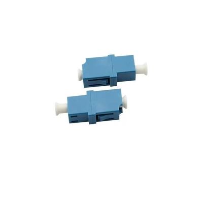 10pcs LC simplex Adapter LC Flange Coupler Optical Fiber Jumper Connector SM MM OM1 OM2 OM3 OM4 (Color : 10pcs Blue UPC), shfeoppq28741