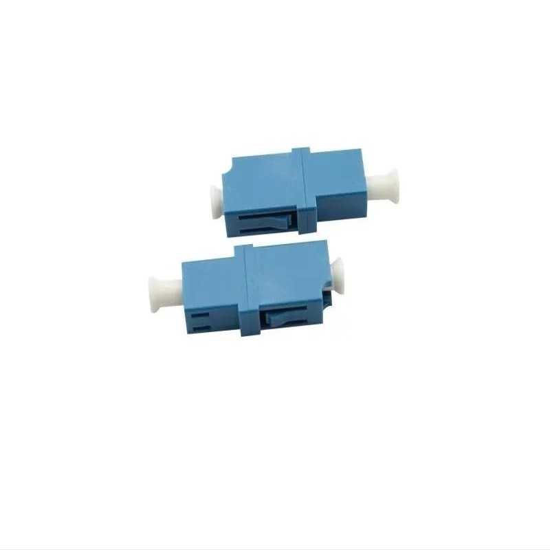 10pcs LC simplex Adapter LC Flange Coupler Optical Fiber Jumper Connector SM MM OM1 OM2 OM3 OM4 (Color : 10pcs Blue UPC), shfeoppq28741