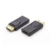 Hemoton 3pcs Adapter Converter for Displayport to Resolution Durable Gold Plated Connectors view 2