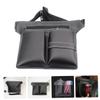 DOITOOL Hair Stylist Waist Bag Barber Pouch for Scissors Comb Hair Tools Organizer for Salons and Grooming Black view 2