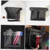 DOITOOL Hair Stylist Waist Bag Barber Pouch for Scissors Comb Hair Tools Organizer for Salons and Grooming Black view 3