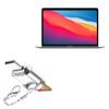 BoxWave Adapter Compatible with Apple MacBook Air (13-inch M1 2020) - Micro SD Card miniReader, USB Type-C OTG Reader USB3.0 Adapter Keychain - Metallic Silver view 1