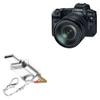 BoxWave Adapter Compatible with Canon EOS R - Micro SD Card miniReader, USB Type-C OTG Reader USB3.0 Adapter Keychain - Metallic Silver view 1