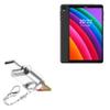 BoxWave Adapter Compatible with Headwolf Tablet FPad1 (8 in) - Micro SD Card miniReader, USB Type-C OTG Reader USB3.0 Adapter Keychain - Metallic Silver view 1