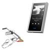 BoxWave Adapter Compatible with FiiO M9 - Micro SD Card miniReader, USB Type-C OTG Reader USB3.0 Adapter Keychain - Metallic Silver view 1