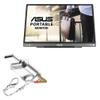 BoxWave Adapter Compatible with ASUS ZenScreen MB16ACE - Micro SD Card miniReader, USB Type-C OTG Reader USB3.0 Adapter Keychain - Metallic Silver view 1