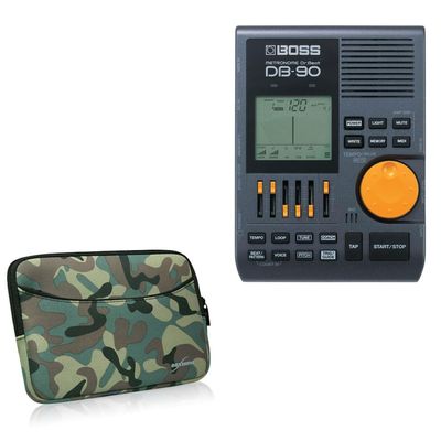 BoxWave Case Compatible with BOSS DB-90 Dr. Beat - Camouflage Suit with Pocket, Neoprene Camo Suit Zipper Pocket for Storage