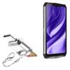 BoxWave Adapter Compatible with Blackview BV9100 - Micro SD Card miniReader, USB Type-C OTG Reader USB3.0 Adapter Keychain - Metallic Silver view 1