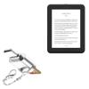 BoxWave Adapter Compatible with Barnes & Noble Nook GlowLight 4e - Micro SD Card miniReader, USB Type-C OTG Reader USB3.0 Adapter Keychain - Metallic Silver view 1
