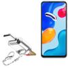 BoxWave Adapter Compatible with Xiaomi Redmi Note 11S - Micro SD Card miniReader, USB Type-C OTG Reader USB3.0 Adapter Keychain - Metallic Silver view 1
