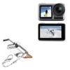 BoxWave Adapter Compatible with DJI Osmo Action - Micro SD Card miniReader, USB Type-C OTG Reader USB3.0 Adapter Keychain - Metallic Silver view 1