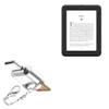 BoxWave Adapter Compatible with Barnes & Noble Nook GlowLight 4 - Micro SD Card miniReader, USB Type-C OTG Reader USB3.0 Adapter Keychain - Metallic Silver view 1