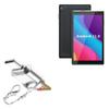 BoxWave Adapter Compatible with Coopers Android Tablet CP80 (8 in) - Micro SD Card miniReader, USB Type-C OTG Reader USB3.0 Adapter Keychain - Metallic Silver view 1