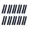 PartyKindom 20pairs Silicone Glasses Leg Sleeves Non- Spectacle Frame Accessories for Daily Use and Sports Black view 1