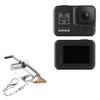 BoxWave Adapter Compatible with GoPro Hero8 Black - Micro SD Card miniReader, USB Type-C OTG Reader USB3.0 Adapter Keychain - Metallic Silver view 1