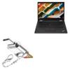 BoxWave Adapter Compatible with Lenovo ThinkPad X390 Yoga (13.3 in) - Micro SD Card miniReader, USB Type-C OTG Reader USB3.0 Adapter Keychain - Metallic Silver view 1