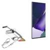 BoxWave Adapter Compatible with Samsung Galaxy Note 20 Ultra - Micro SD Card miniReader, USB Type-C OTG Reader USB3.0 Adapter Keychain - Metallic Silver view 1