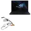 BoxWave Adapter Compatible with ASUS ROG Zephyrus M16 (2023) GU604 - Micro SD Card miniReader, USB Type-C OTG Reader USB3.0 Adapter Keychain - Metallic Silver view 1