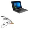 BoxWave Adapter Compatible with GPD P2 Max - Micro SD Card miniReader, USB Type-C OTG Reader USB3.0 Adapter Keychain - Metallic Silver view 1