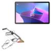 BoxWave Adapter Compatible with Lenovo Tab P11 Pro Gen 2 - Micro SD Card miniReader, USB Type-C OTG Reader USB3.0 Adapter Keychain - Metallic Silver view 1