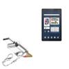 BoxWave Adapter Compatible with Barnes & Noble Nook HD Tablet Designed with Lenovo (10 in) - Micro SD Card miniReader, USB Type-C OTG Reader USB3.0 Adapter Keychain - Metallic Silver view 1