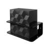 TIUIHU Acrylic Wall Mount Bracket for NETGEAR Nighthawk Tri-Band Whole Home Mesh WiFi 6E System (MK93S)(MS90) AXE5700 Router view 1