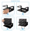 TIUIHU Acrylic Wall Mount Bracket for NETGEAR Nighthawk Tri-Band Whole Home Mesh WiFi 6E System (MK93S)(MS90) AXE5700 Router view 4