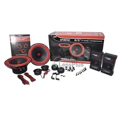 Cerwin-Vega V465C 6.5" 400W Max / 100W RMS 2-Way Component System w/Titanium Tweeters (Renewed)