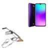 BoxWave Adapter Compatible with BLU G90 Pro - Micro SD Card miniReader, USB Type-C OTG Reader USB3.0 Adapter Keychain - Metallic Silver view 1