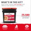 ReadyWise Emergency Food Supply - 14 Day, 150 Servings Emergency Freeze Dried Food Bucket, Protein Meals, Camping Essentials, Survival Kit, Disaster Prepping Supplies, up to 25 Year Shelf Life view 4