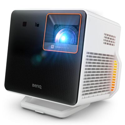 BenQ X300G Gaming Projector 4K HDR, 4ms Low Imput Response, LED 2000 ANSI Lumen, Short Throw, Flexible Installation, Portable, 3D Keystone, Auto Focus, Buit-in Game Modes, Charge & Display USB-C