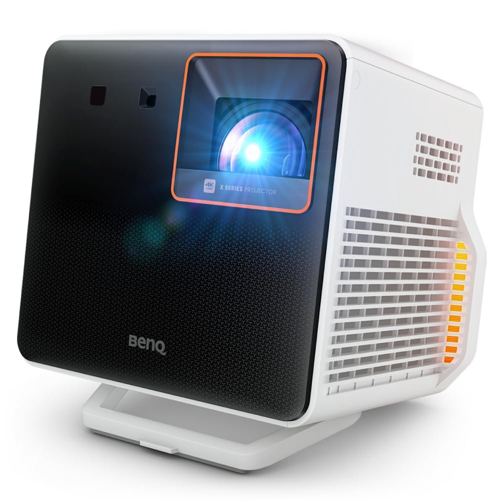 BenQ X300G Gaming Projector 4K HDR, 4ms Low Imput Response, LED 2000 ANSI Lumen, Short Throw, Flexible Installation, Portable, 3D Keystone, Auto Focus, Buit-in Game Modes, Charge & Display USB-C
