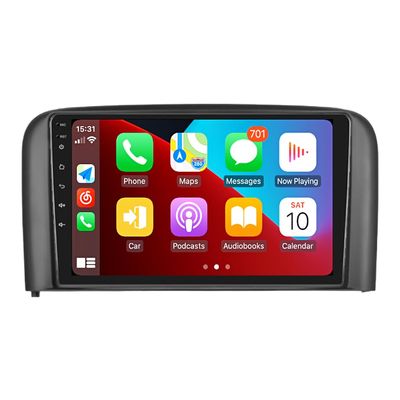 Android 13 for Volvo S80 Radio 1999-2006 with Wireless Apple Carplay Android Auto 9" Touchscreen Car Stereo with Free Backup Camera GPS Navigation Head Unit 4GB ROM+64GB ROM