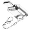 BoxWave Adapter Compatible with Mobiscribe Origin E-Ink Notebook (6.8 in) - Micro SD Card miniReader, USB Type-C OTG Reader USB3.0 Adapter Keychain - Metallic Silver view 2