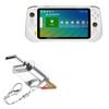 BoxWave Adapter Compatible with Logitech G Cloud Gaming Handheld 940-000198 (7 in) - Micro SD Card miniReader, USB Type-C OTG Reader USB3.0 Adapter Keychain - Metallic Silver view 1