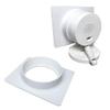 2 pcs Window Mount Compatible with Tapo 2K C120 Security Wireless Camera | Strong Adhesive Clear Double Stick Tape | 2 Colors view 4