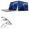 BoxWave Adapter Compatible with Dell Latitude 5320 2-in-1 - Micro SD Card miniReader, USB Type-C OTG Reader USB3.0 Adapter Keychain - Metallic Silver view 1