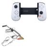BoxWave Adapter Compatible with Backbone One PlayStation Edition (iPhone) - Micro SD Card miniReader, USB Type-C OTG Reader USB3.0 Adapter Keychain - Metallic Silver view 1